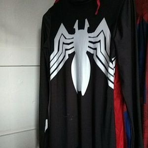 Symbiote Black Spiderman costume